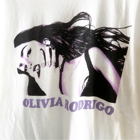 Urban Outfitters Olivia Rodrigo UO Exclusive Guts T-Shirt Dress - Picture 6 of 8